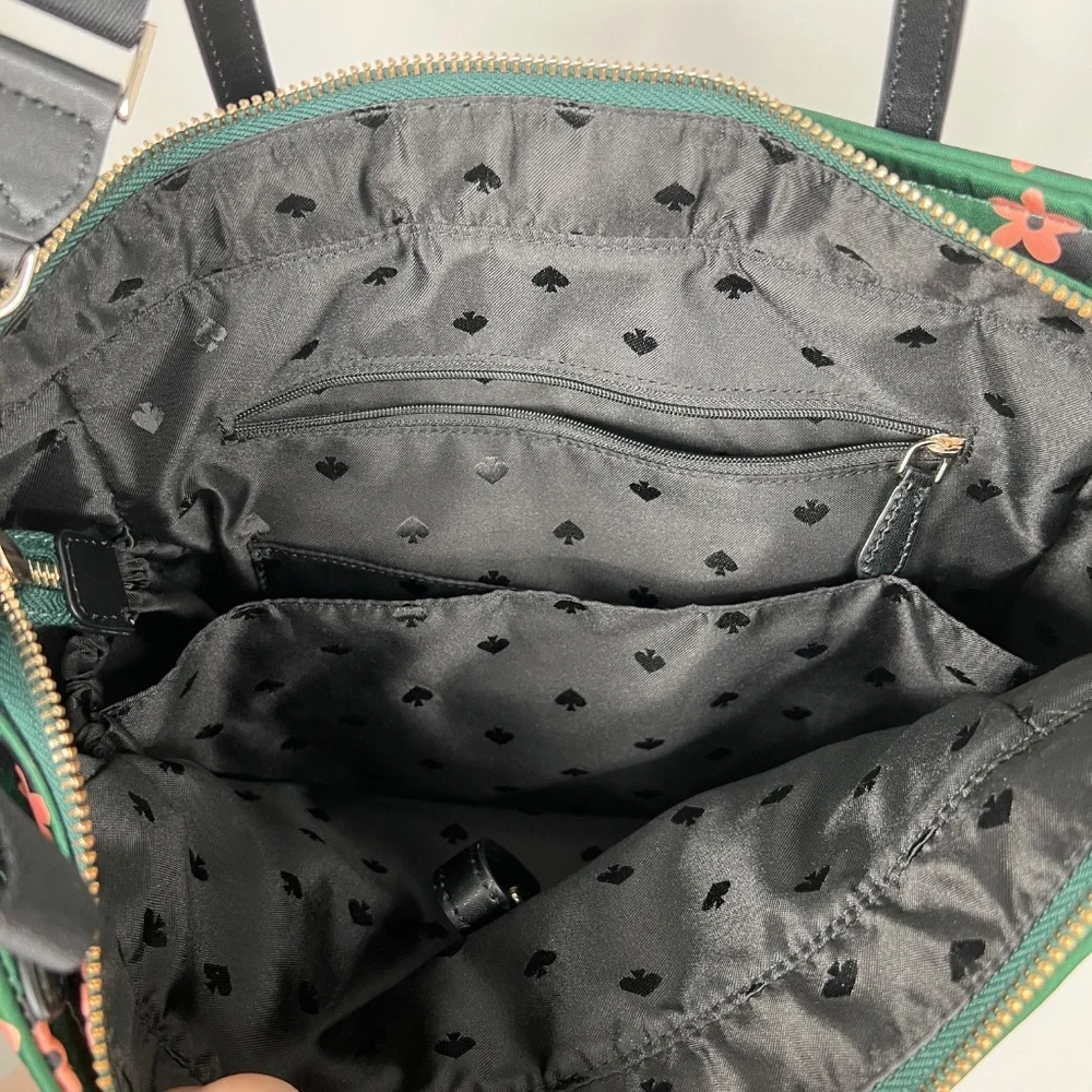 NWOT🌸KateSpade➕BONUS MATCHING EYEGLASS CASE!Green with🌸Flowers. - Picture 8 of 16